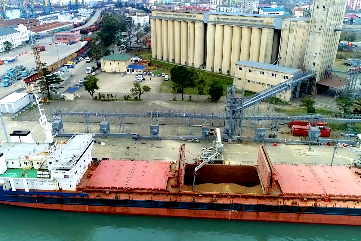 მარცვლეულის მომსახურების ტერმინალი